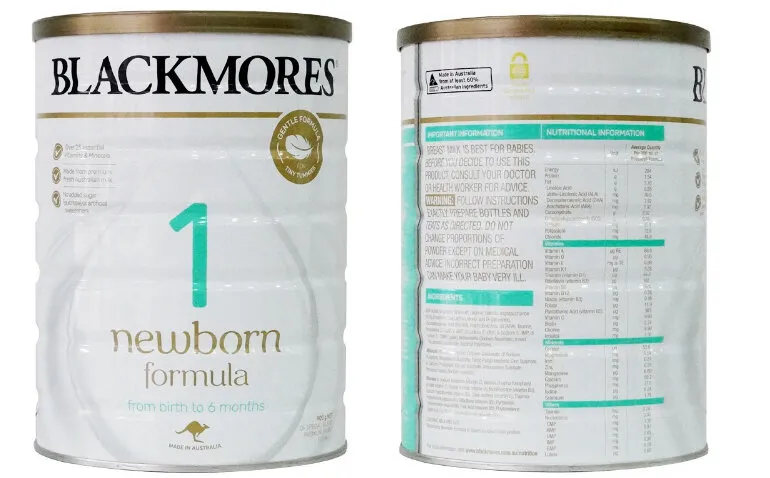Sữa bột blackmores là gì?