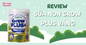 review sữa bột Nutifood1